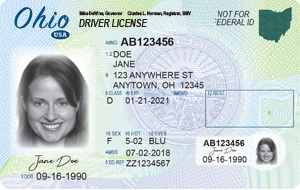 Ohio Drivers License Barcode